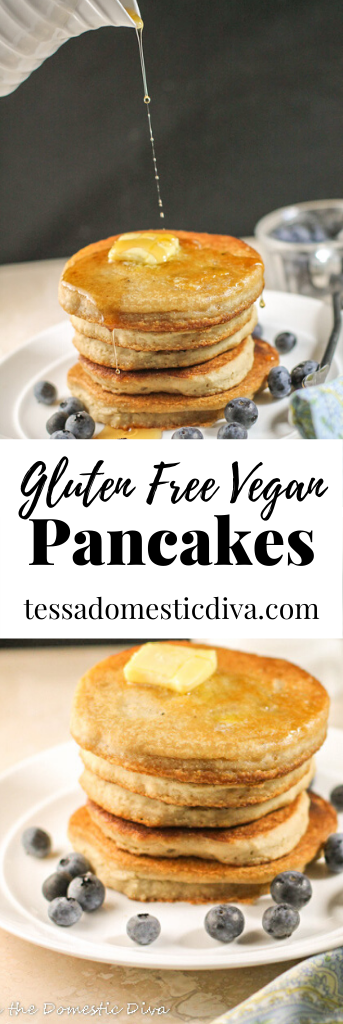 Gluten Free Vegan Pancakes