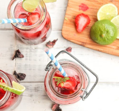 Hibiscus Iced Tea Strawberry Sangria Recipe - Luzianne Tea